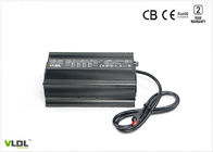 ब्लैक इलेक्ट्रिक मोटरसाइकिल बैटरी चार्जर / इंटेलिजेंट ली आयन बैटरी चार्जर 60V 8A 600W