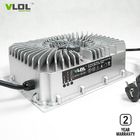 12Volt 70A निविड़ अंधकार बैटरी चार्जर IP66 एल्यूमीनियम वाइड 110-230Vac पीएफसी के साथ