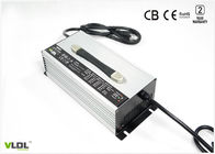 2000W 24V 60A सील लीड एसिड बैटरी चार्जर सिल्वर ब्लैक 330 * 150 * 90MM