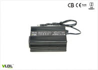 व्हील चेयर 2A 48 वोल्ट बैटरी चार्जर, काला चांदी केस के साथ SLA / लिथियम आयन बैटरी चार्जर
