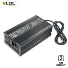 48V 10A लिथियम बैटरी चार्जर यूनिवर्सल 110-230Vac पीएफसी इनपुट ब्लैक केस